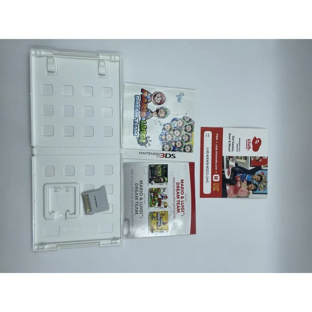 Mario & Luigi: Dream Team (Nintendo 3DS, 2013) CIB EUC Complete In Box Tested